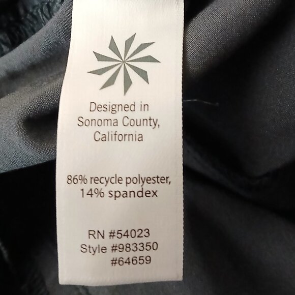 Athleta Pants Size 10 Aspire Cinched Ankle Jogger Gray Lounge - Picture 9 of 10